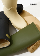 Load image into Gallery viewer, 23.65 Rain Boots Khaki