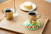 Load image into Gallery viewer, LUYCHO On Flowers Series Red&Yellow Butterfly (Tall Cup 350ml)