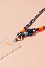 Load image into Gallery viewer, MCRN Finger Tab+Phone Shoulder Strap Long Pop Navy Set