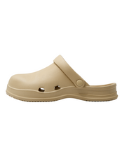 Load image into Gallery viewer, 23.65 Bisbee Rubber Mules Camel Butter