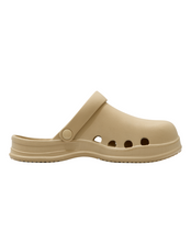 Load image into Gallery viewer, 23.65 Bisbee Rubber Mules Camel Butter