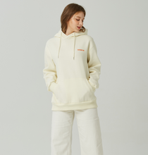 Load image into Gallery viewer, GRIMPER Shyly Heart Hoodie Creamy White