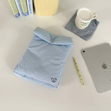 Load image into Gallery viewer, SECOND MORNING Puffy Semo iPad Pouch 2 Types