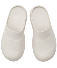 Load image into Gallery viewer, 23.65 Baguette Rubber Clogs Ecru Cream