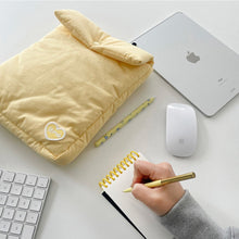 Load image into Gallery viewer, SECOND MORNING Puffy Semo iPad Pouch 2 Types