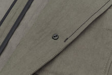 Load image into Gallery viewer, EMKM Unbalance Collar Stitch Jacket Charcoal