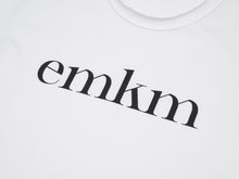 Load image into Gallery viewer, EMKM Supima Curlup Neck Signature Tshirts