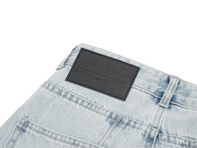Load image into Gallery viewer, EMKM Signature Semi Wide Denim Pants Light Blue