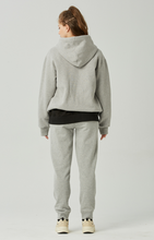 Load image into Gallery viewer, GRIMPER Shyly Heart Hoodie Grey