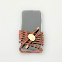 Load image into Gallery viewer, ARNO iPhone Case with Rope Strap Hongsi Khaki