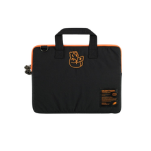Load image into Gallery viewer, MUZIK TIGER Sitting Tiger Laptop/ Tablet Strap Pouch Black 3Sizes