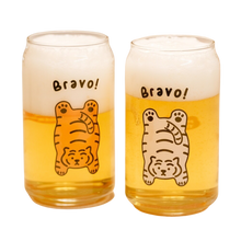 Load image into Gallery viewer, MUZIK TIGER Beer Can Glass 2 Colors