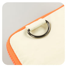 Load image into Gallery viewer, MUZIK TIGER Sitting Tiger Laptop/ Tablet Strap Pouch Ivory 3Sizes