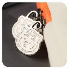 Load image into Gallery viewer, MUZIK TIGER Sitting Tiger Laptop/ Tablet Strap Pouch Ivory 3Sizes