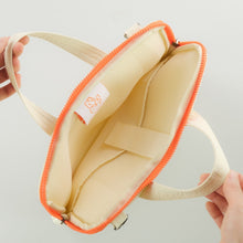 Load image into Gallery viewer, MUZIK TIGER Sitting Tiger Laptop/ Tablet Strap Pouch Ivory 3Sizes