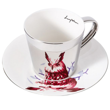Load image into Gallery viewer, LUYCHO Eagle Owl Silver (Tall Cup 330ml)