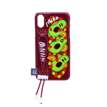 Load image into Gallery viewer, SECOND UNIQUE NAME Sun Case String Burgundy Avocado