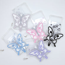 Load image into Gallery viewer, SECOND UNIQUE NAME Clear Patch Butterfly Black (Z FLIP)