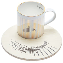 Load image into Gallery viewer, LUYCHO Locomotion Series The Flying Bird - Wooden Saucer (Short Cup 250ml)