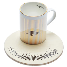 Load image into Gallery viewer, LUYCHO Locomotion Series The Jumping Cat - Wooden Saucer (Tall Cup 350ml)