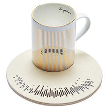 Load image into Gallery viewer, LUYCHO Locomotion Series The Jumping Cat - Wooden Saucer (Tall Cup 350ml)