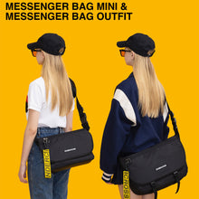 Load image into Gallery viewer, UNDERCROSS No Basic Messenger Bag Black
