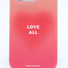 Load image into Gallery viewer, SECOND UNIQUE NAME Love All Graphic Phone Case Pink
