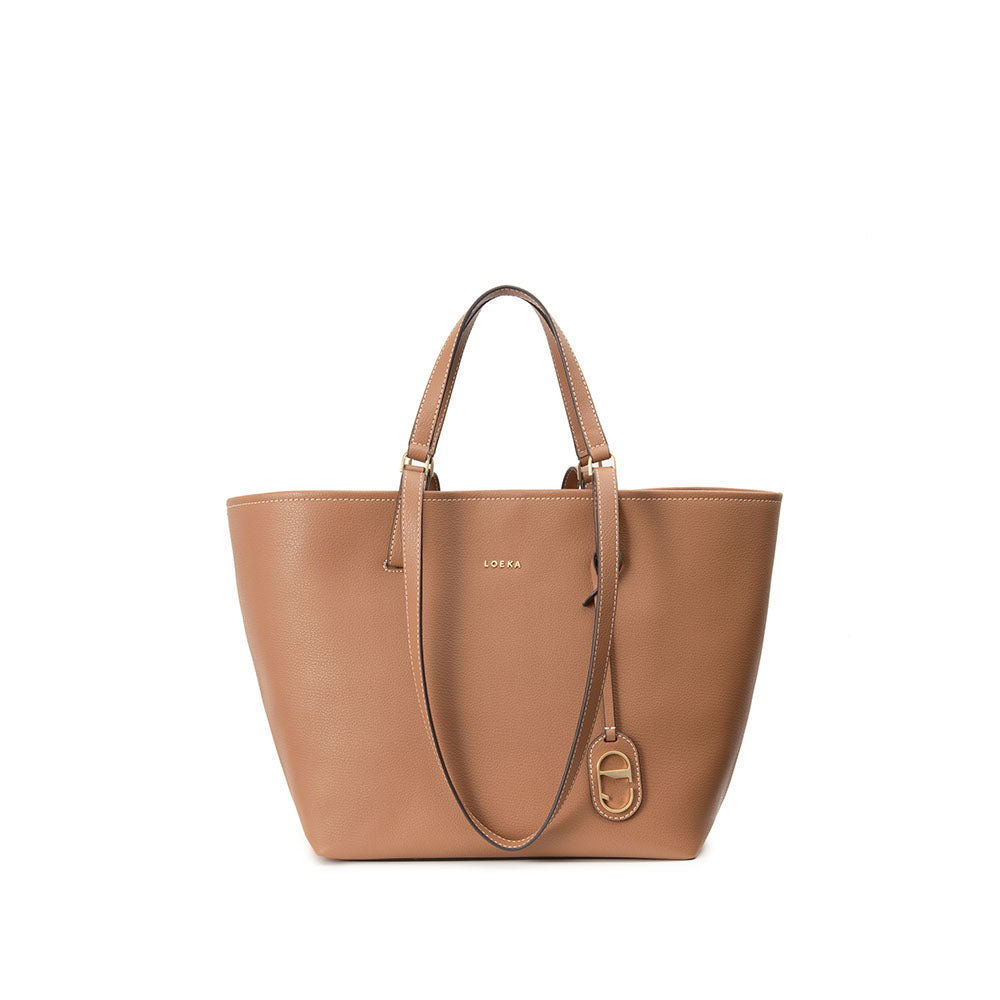 LOEKA Lia Tote Bag Brown