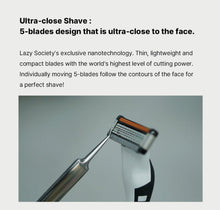 Load image into Gallery viewer, [Amazon Best Seller]LAZY SOCIETY 5 Blade Cartridge of 8
