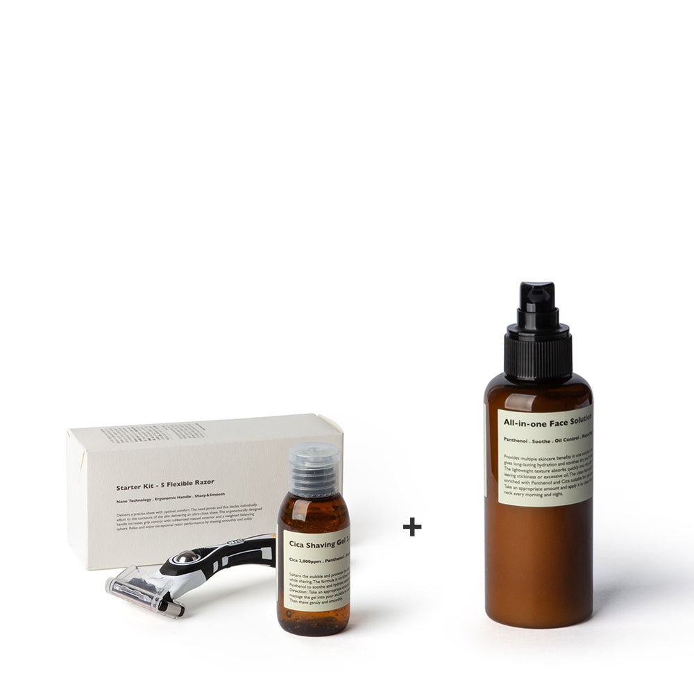 [Amazon Best Seller]LAZY SOCIETY Starter Kit + All in One Face Solution