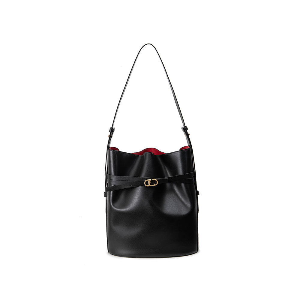 LOEKA Lia Bucket Bag Black