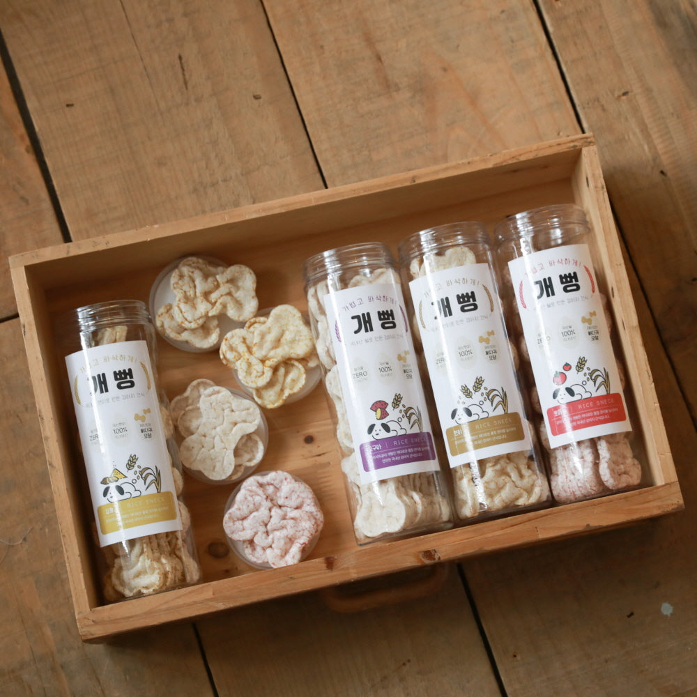 [EJ INTERNATIONAL] SPECIAL FORCES OF DOG Organic dog Rice snack Rice Bone