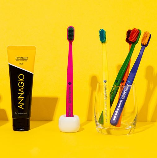 [GIO VENTURES] ANNAGIO Travel Kit (Toothbrush, Toothpaste)