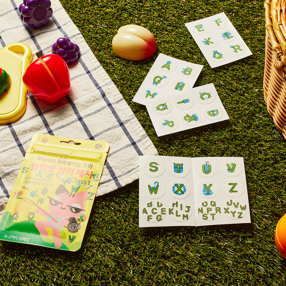 [KAYONE] Alphabet Summer Patch