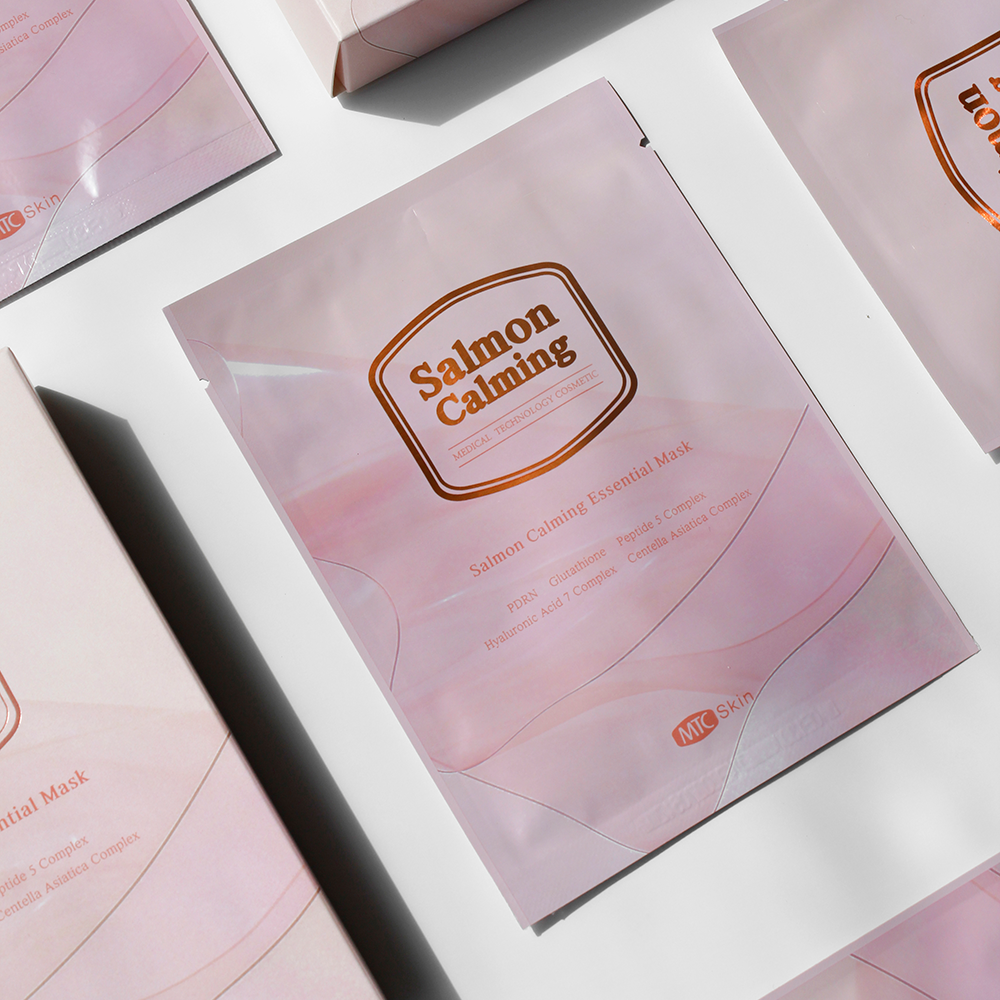 [KOREA MTC] MTC SKIN Salmon Calming Essential Mask