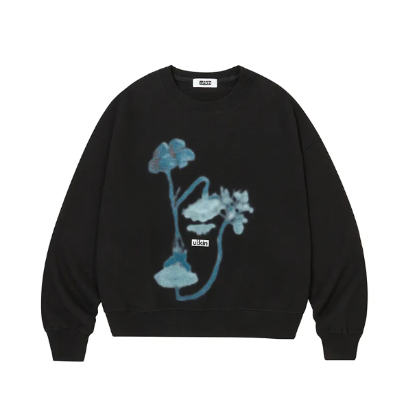 [2024 CAST] (OMNIART) ULKIN Samo is Alive Green Graphic Sweatshirt