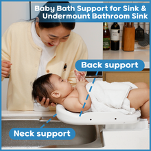 Load image into Gallery viewer, [PROPREBEBE] Baby Bath Support for Sink &amp; Undermount Bathroom Sink
