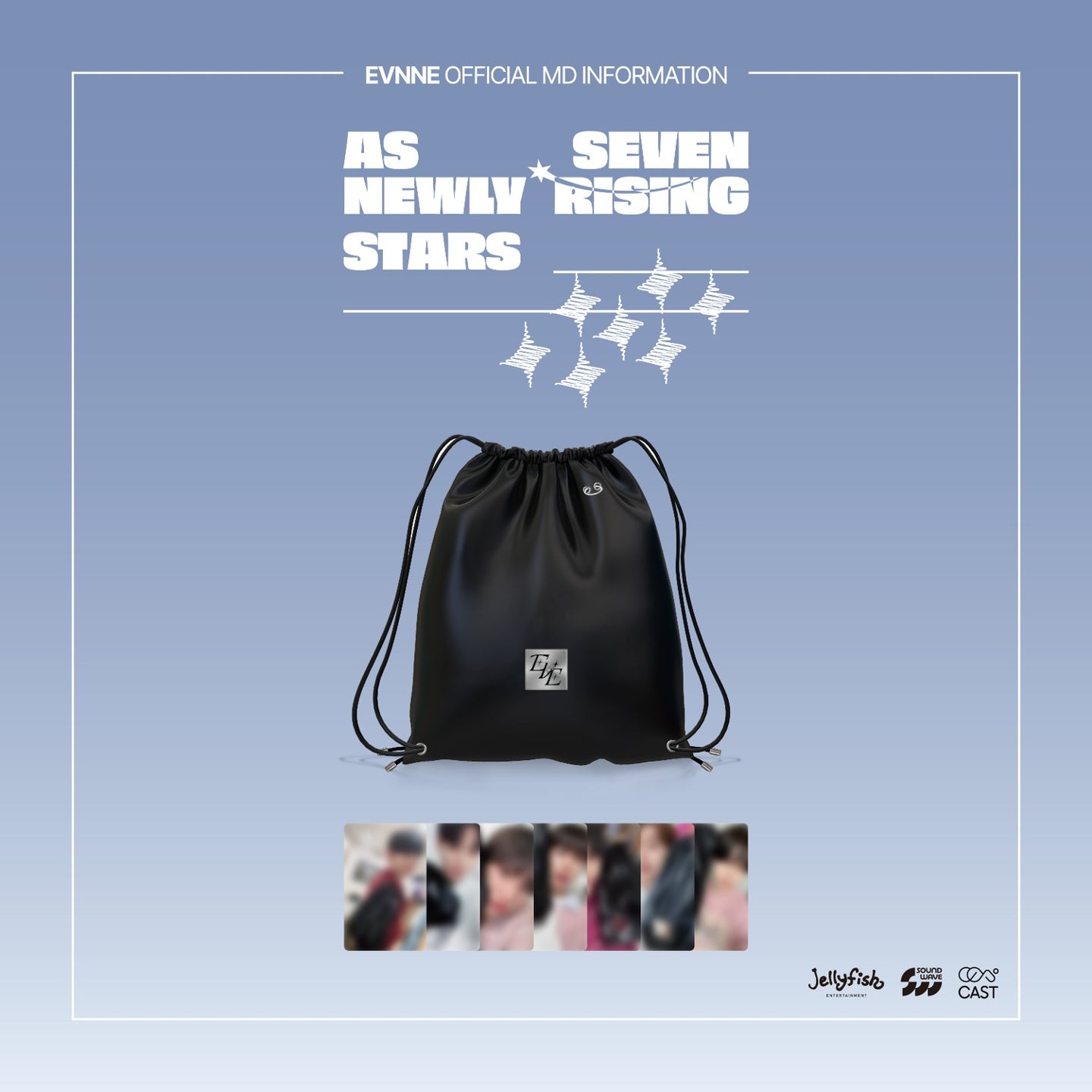 [2024 CAST] (SOUNDWAVE) As Seven Newly Rising Stars String Backpack