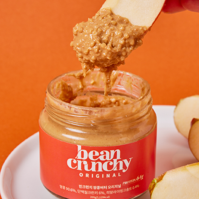[THE BEANS] BEANCRUNCHY Protein Peanut Butter Original
