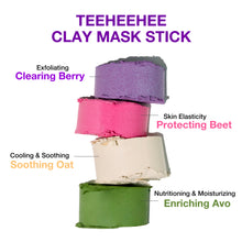 Load image into Gallery viewer, TEEHEEHEE Enriching Avo Clay Mask Stick

