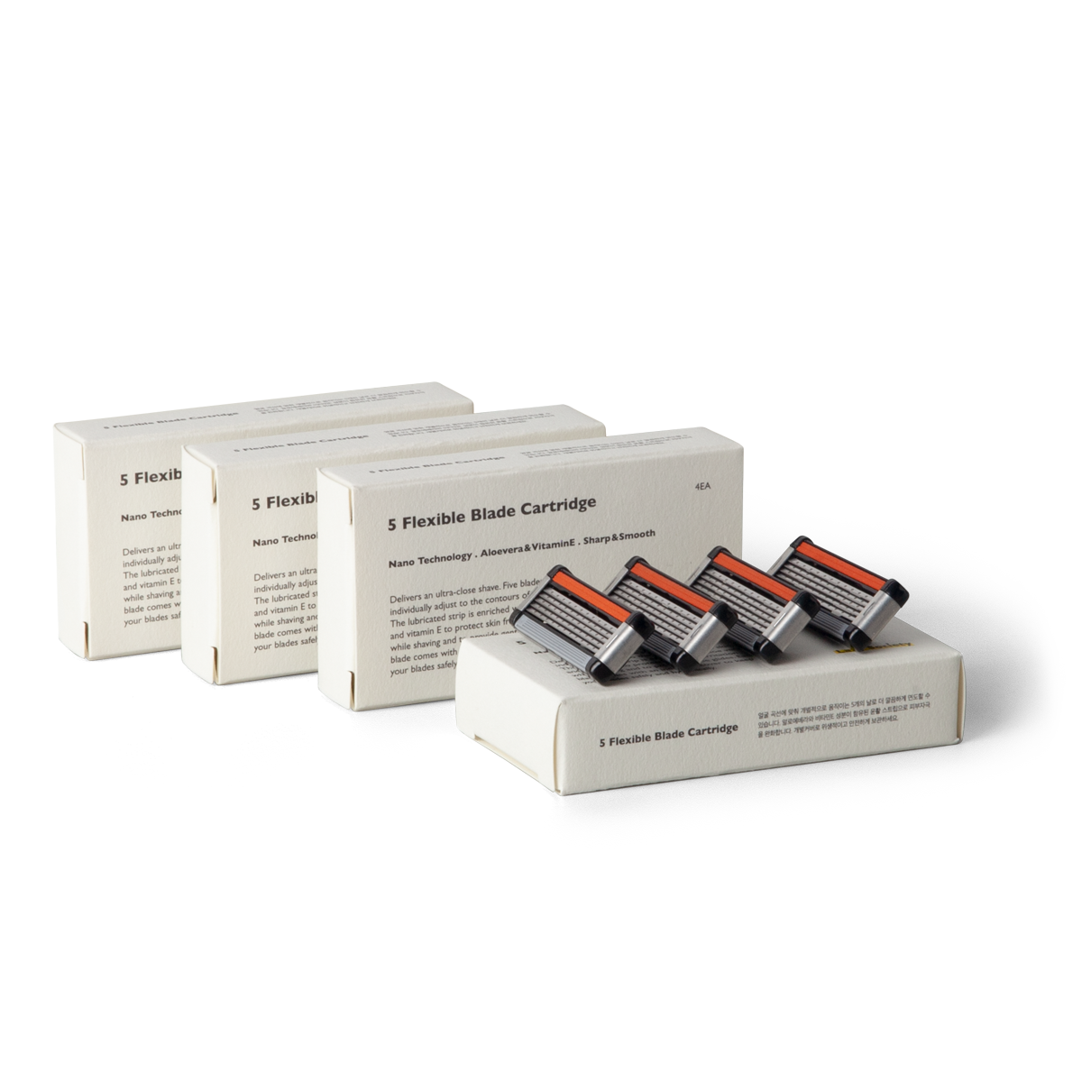 [Amazon Best Seller]LAZY SOCIETY 5 Blade Cartridge of 8
