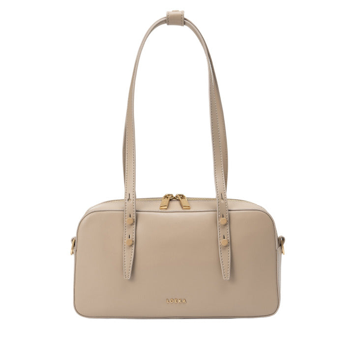 LOEKA Cube Tote Bag Beige