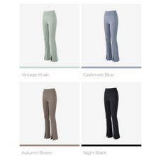 Load image into Gallery viewer, CONCHWEAR Bootcut Slit Leggings 4Colors
