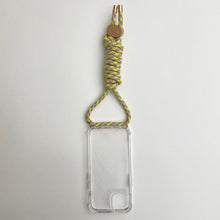 Load image into Gallery viewer, ARNO iPhone Case with Rope Strap Modern Neon
