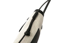 Load image into Gallery viewer, DEPOUND Town Bag Crossbody Mini Herringbone Ivory
