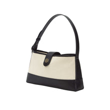 Load image into Gallery viewer, DEPOUND Town Bag Hobo Herringbone Ivory
