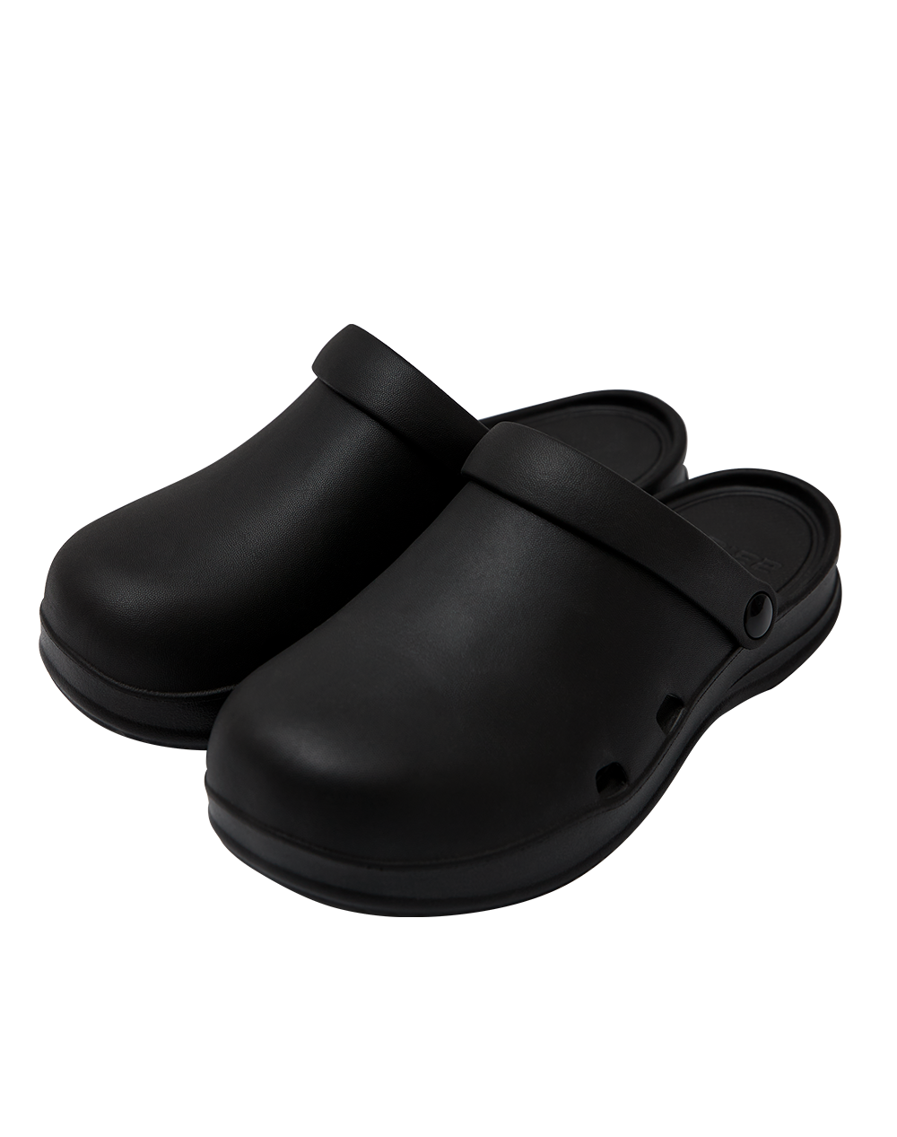 23.65 Bisbee Rubber Mules Black