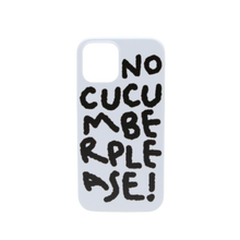 Load image into Gallery viewer, SECOND UNIQUE NAME Sun Case Graphic No Cucumber White
