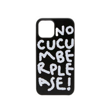 Load image into Gallery viewer, SECOND UNIQUE NAME Sun Case Graphic No Cucumber Black
