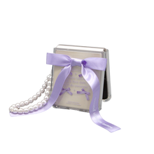 Load image into Gallery viewer, SECOND UNIQUE NAME Clear Ballet Ribbon Purple (Z FLIP)
